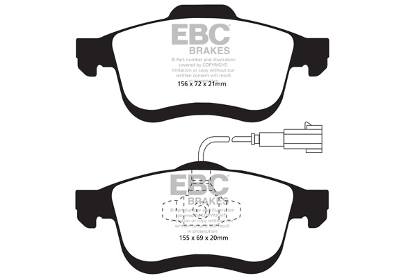 EBC Redstuff Front Brake Pads - DP32010C