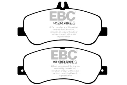 EBC Yellowstuff Front Brake Pads - DP42011R