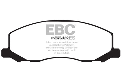 EBC Redstuff Front Brake Pads - DP32015C