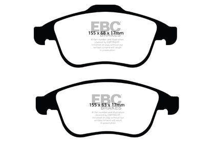 EBC Ultimax Front Brake Pads - DPX2024
