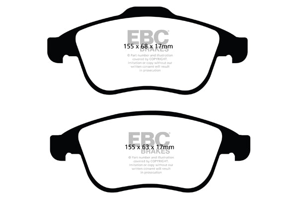 EBC Yellowstuff Front Brake Pads - DP42024R