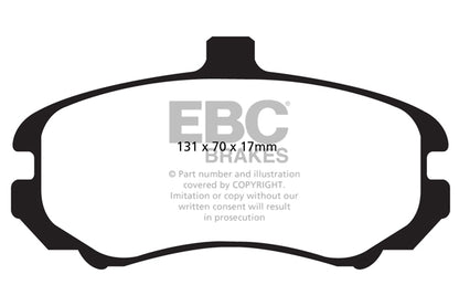 EBC Greenstuff Front Brake Pads - DP22028