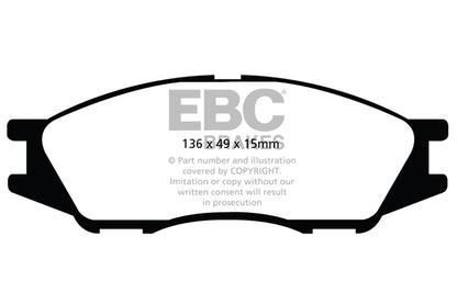 EBC Greenstuff Front Brake Pads - DP22038