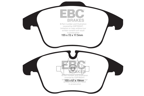 EBC Greenstuff Front Brake Pads - DP22040
