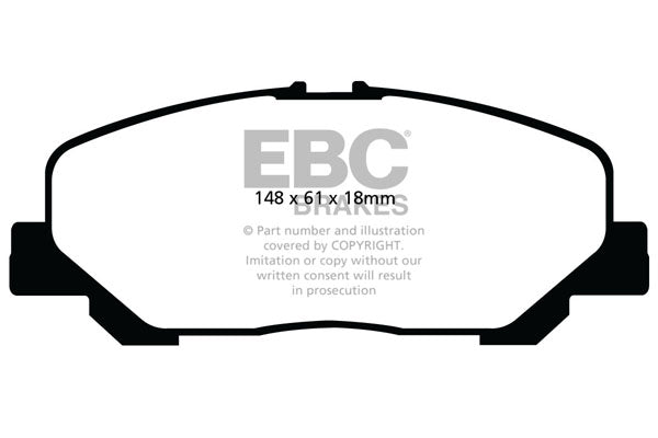 EBC Ultimax Front Brake Pads - DPX2048
