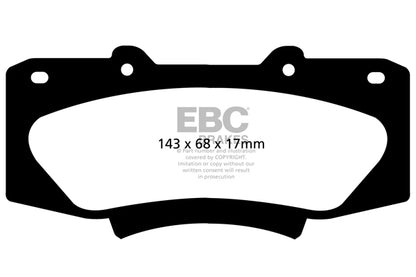 EBC Greenstuff Front Brake Pads - DP62054