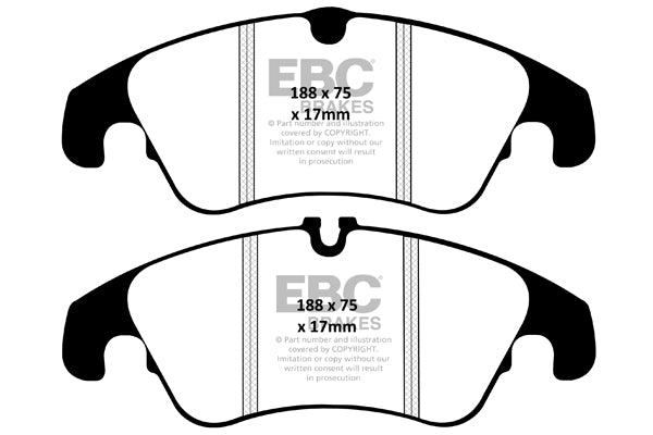EBC Ultimax Front Brake Pads - DPX2055