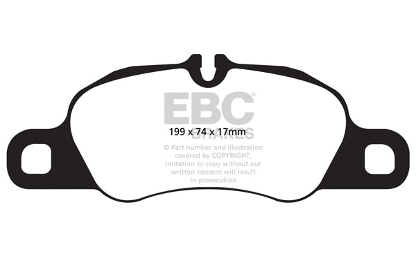 EBC Yellowstuff Front Brake Pads - DP42057R