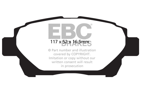 EBC Ultimax Front Brake Pads - DPX2061