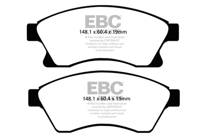 EBC Yellowstuff Front Brake Pads - DP42065R