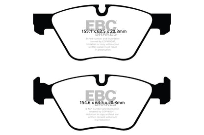 EBC Yellowstuff Front Brake Pads - DP42077R