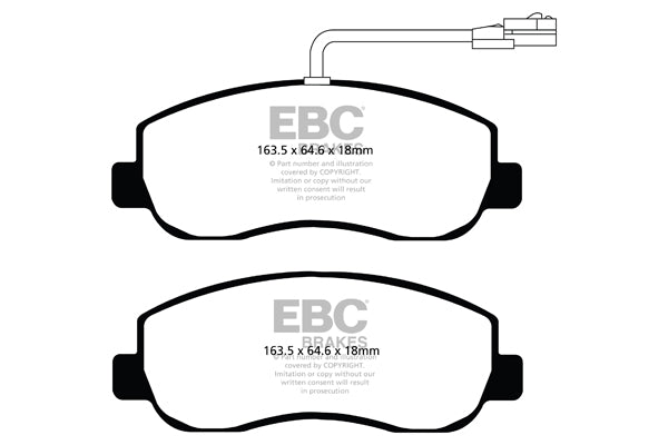 EBC Ultimax Front Brake Pads - DPX2083