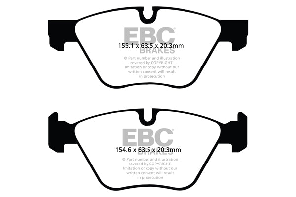 EBC Yellowstuff Front Brake Pads - DP42088R