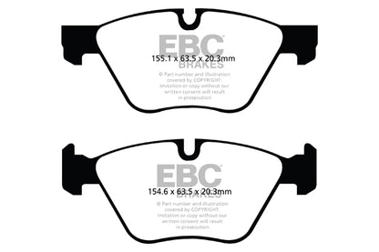 EBC Yellowstuff Front Brake Pads - DP42088R