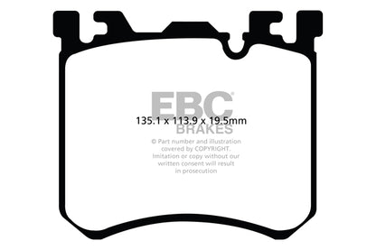 EBC Yellowstuff Front Brake Pads - DP42091R