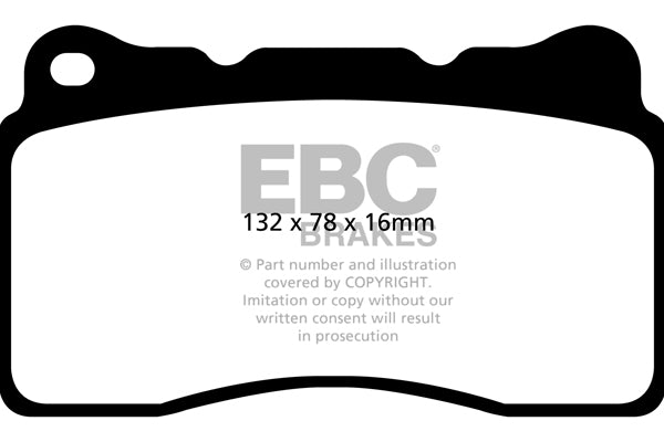 EBC Yellowstuff Front Brake Pads - DP42093R