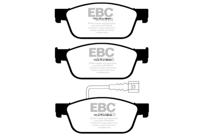 EBC Greenstuff Front Brake Pads - DP22096