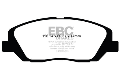 EBC Ultimax Front Brake Pads - DPX2100