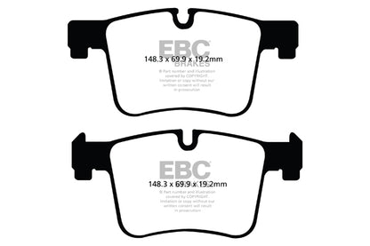 EBC Redstuff Front Brake Pads - DP32105C