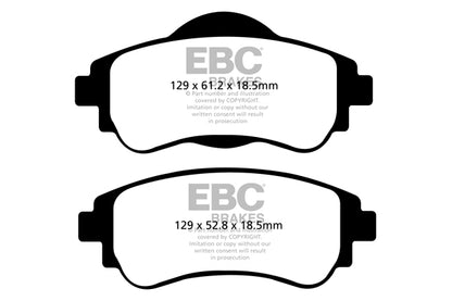 EBC Ultimax Front Brake Pads - DPX2109
