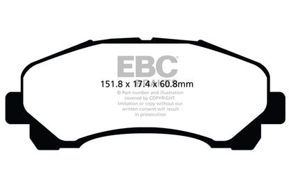 EBC Greenstuff Front Brake Pads - DP62113