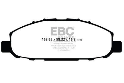 EBC Ultimax Front Brake Pads - DPX2116