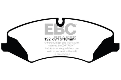 EBC Ultimax Front Brake Pads - DPX2123