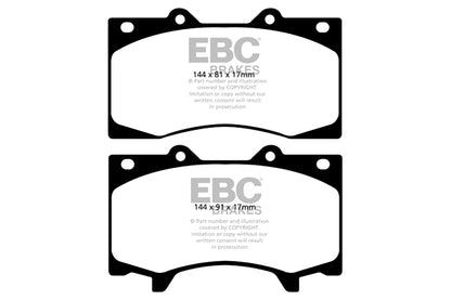 EBC Greenstuff Front Brake Pads - DP62125