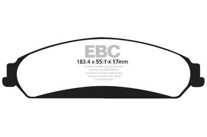 EBC Yellowstuff Front Brake Pads - DP42139R