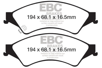 EBC Ultimax Front Brake Pads - DPX2140