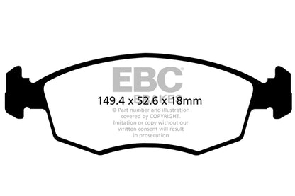 EBC Ultimax Front Brake Pads - DPX2142