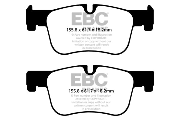 EBC Greenstuff Front Brake Pads - DP22143