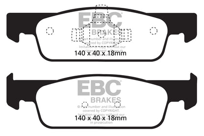 EBC Ultimax Front Brake Pads - DPX2146