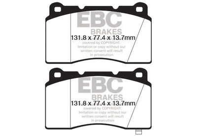 EBC Yellowstuff Front Brake Pads - DP42147R