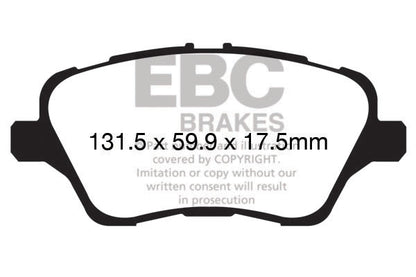 EBC Yellowstuff Front Brake Pads - DP42149R