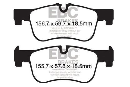 EBC Yellowstuff Front Brake Pads - DP42155R