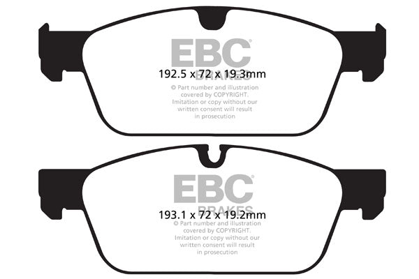 EBC Greenstuff Front Brake Pads - DP62156