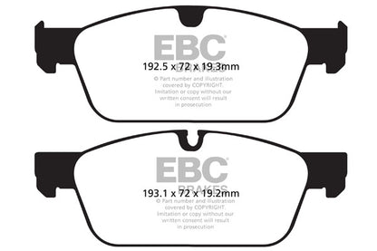 EBC Greenstuff Front Brake Pads - DP62156
