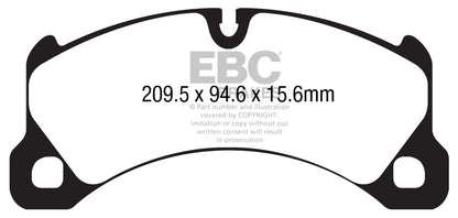 EBC Yellowstuff Front Brake Pads - DP42162R