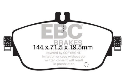 EBC Yellowstuff Front Brake Pads - DP42165R
