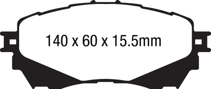 EBC Ultimax Front Brake Pads - DPX2170