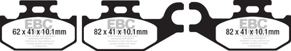 EBC Ultimax Front Brake Pads - DPX2182