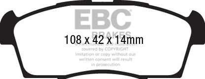 EBC Ultimax Front Brake Pads - DPX2184