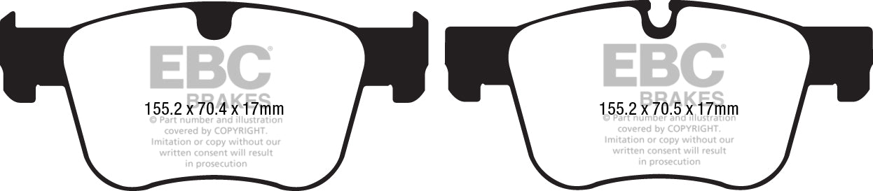 EBC Ultimax Front Brake Pads - DPX2198