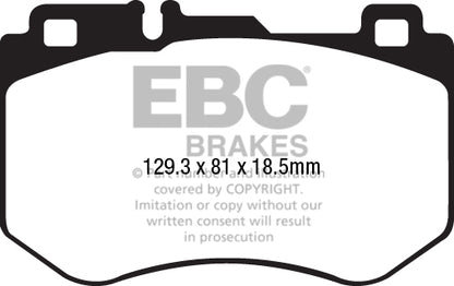 EBC Greenstuff Front Brake Pads - DP22209