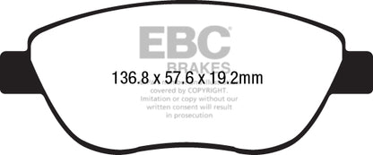 EBC Ultimax Front Brake Pads - DPX2212
