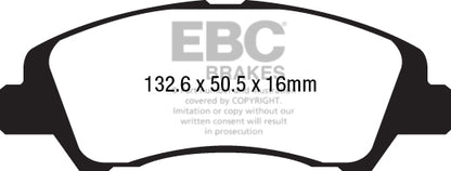EBC Ultimax Front Brake Pads - DPX2218