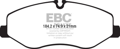 EBC Ultimax Front Brake Pads - DPX2223
