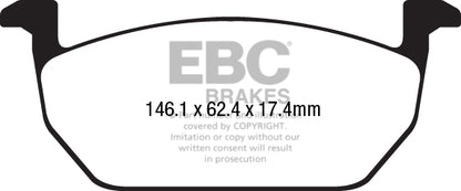 EBC Ultimax Front Brake Pads - DPX2225