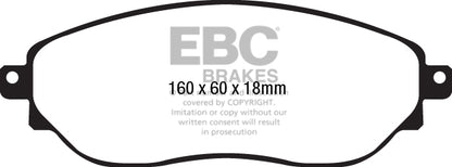 EBC Ultimax Front Brake Pads - DPX2226